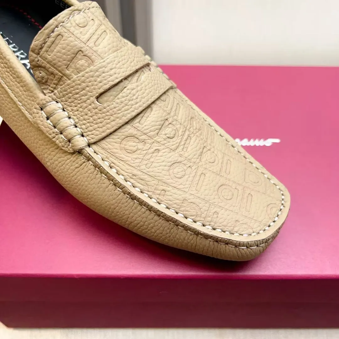 Men's men's shoes 💰620 Ferragamo new high-end quality 🔥 imported lychee pattern ➕ cowhide lining size 38-45